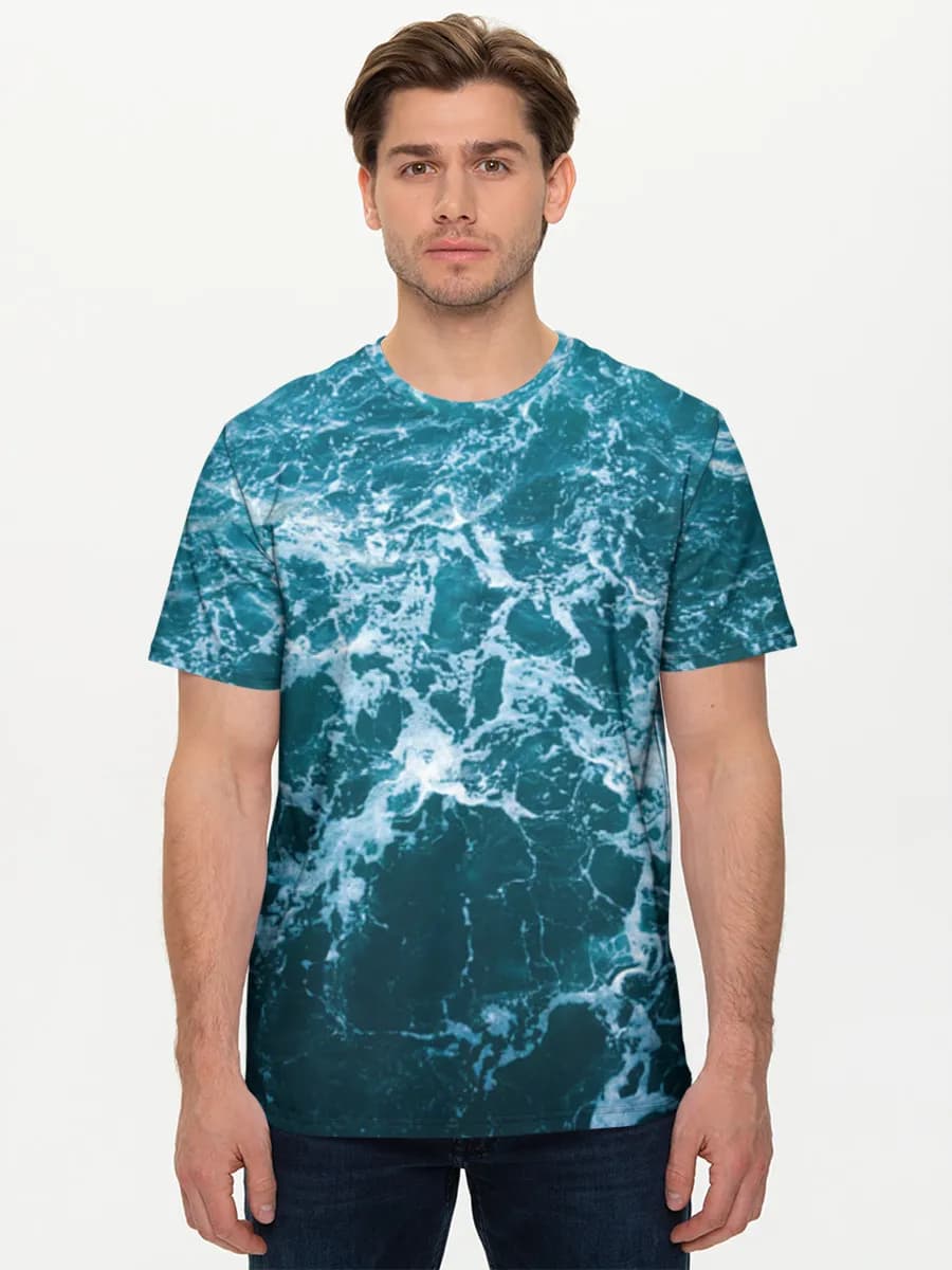 Men's basic cotton T-shirt