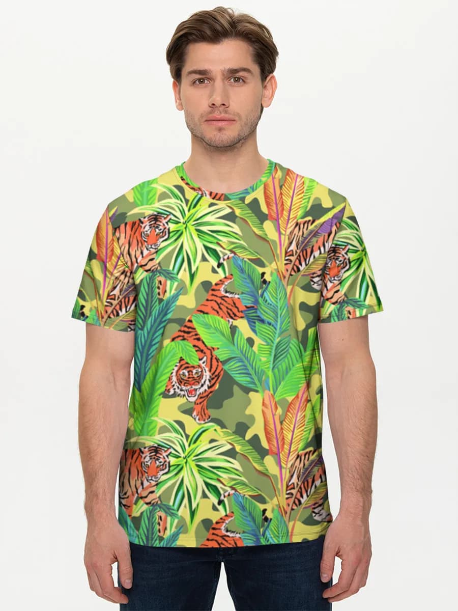 Men's basic cotton T-shirt