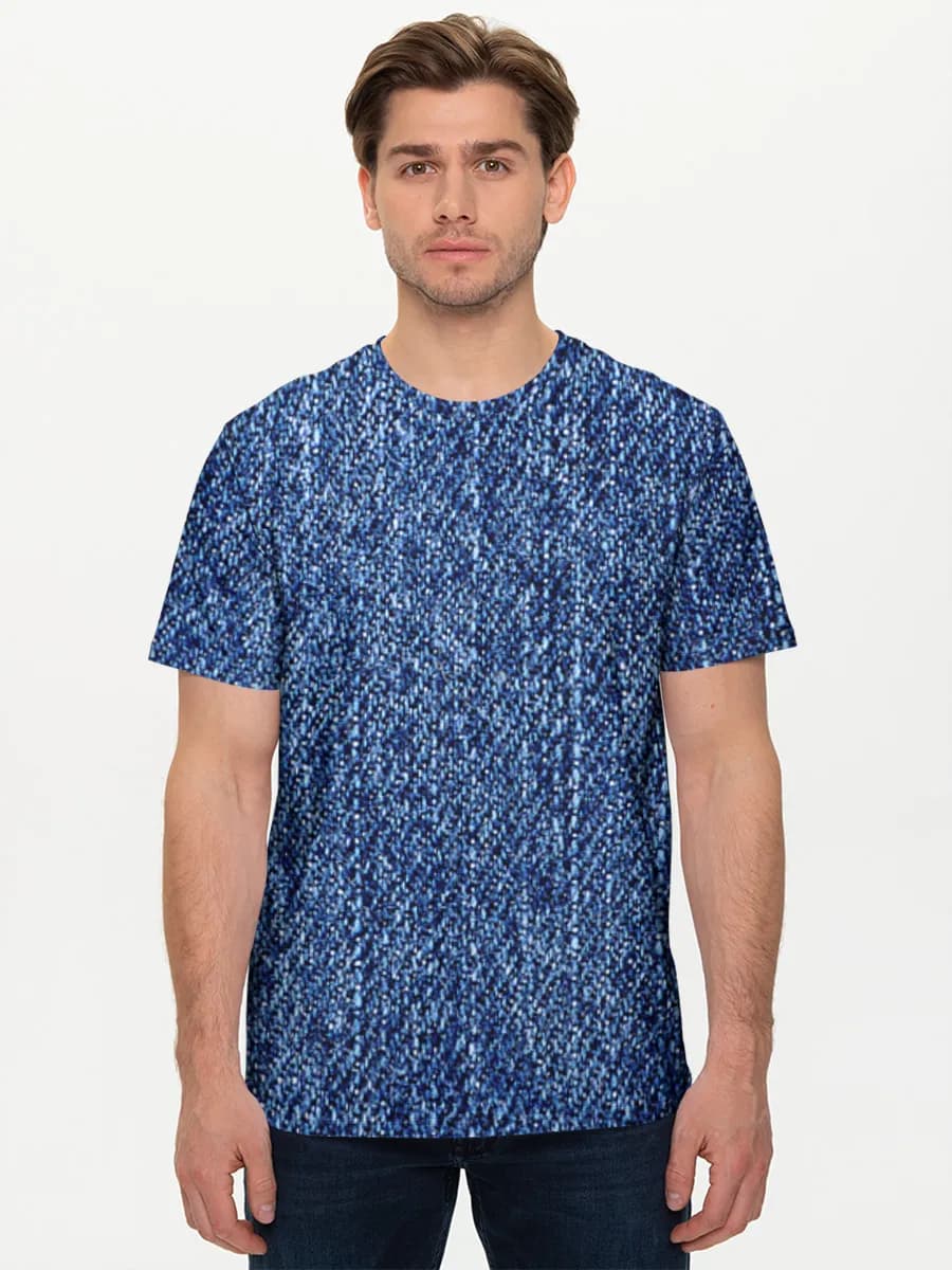 Men's basic cotton T-shirt