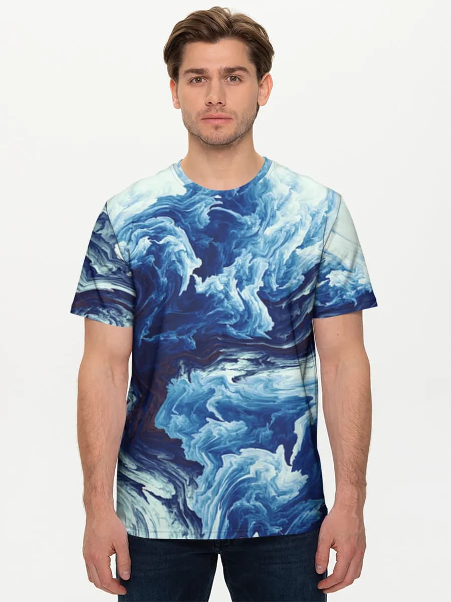 Men's basic cotton T-shirt