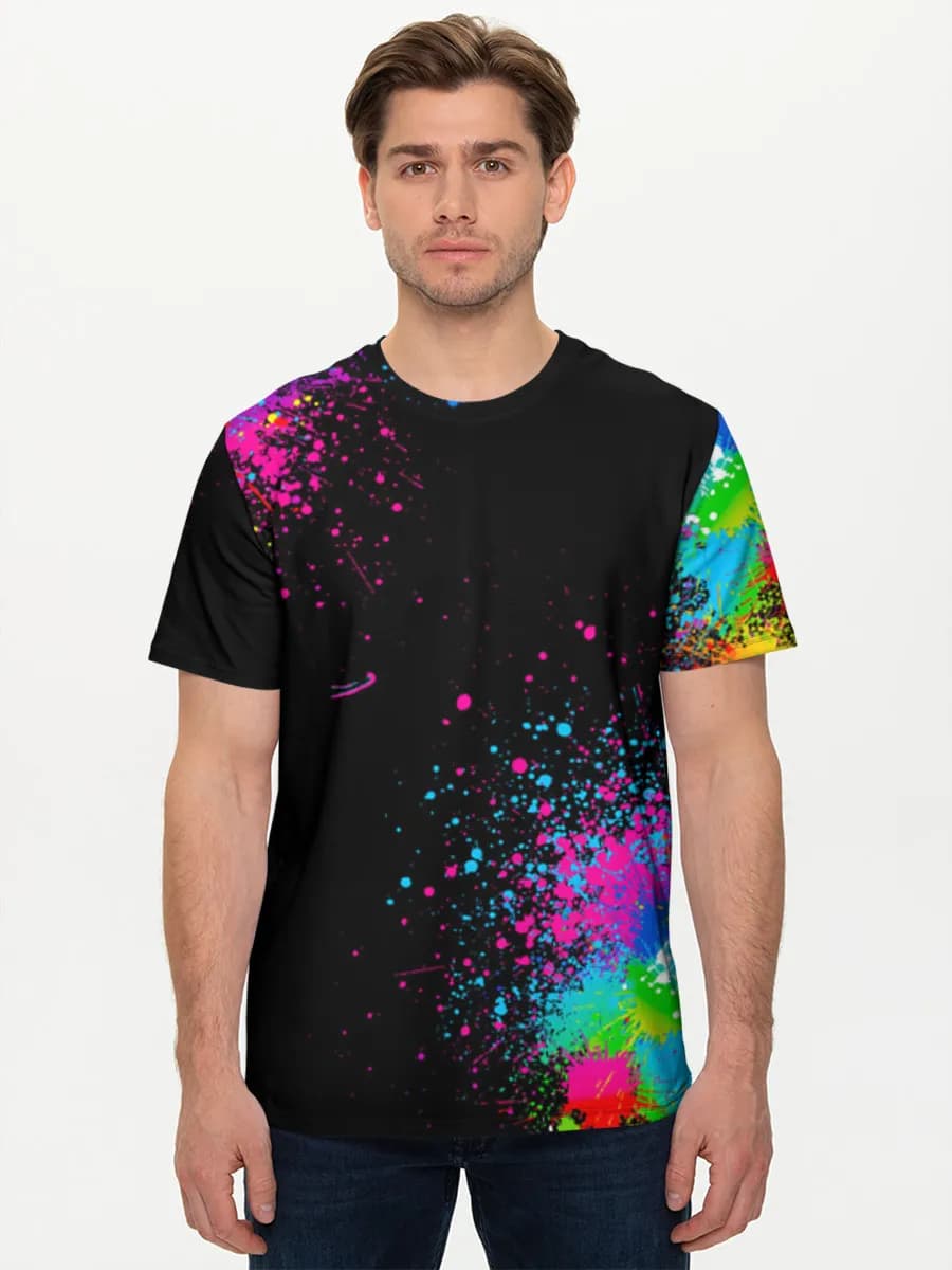 Men's basic cotton T-shirt