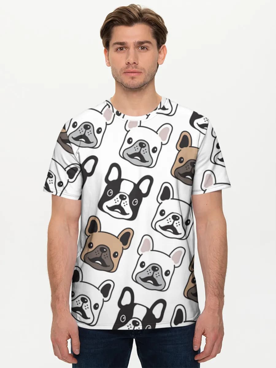 Men's basic cotton T-shirt