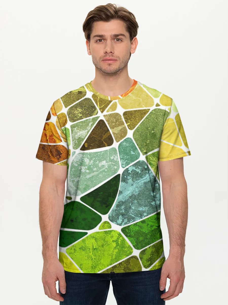 Autumn Stained Glass Mosaic