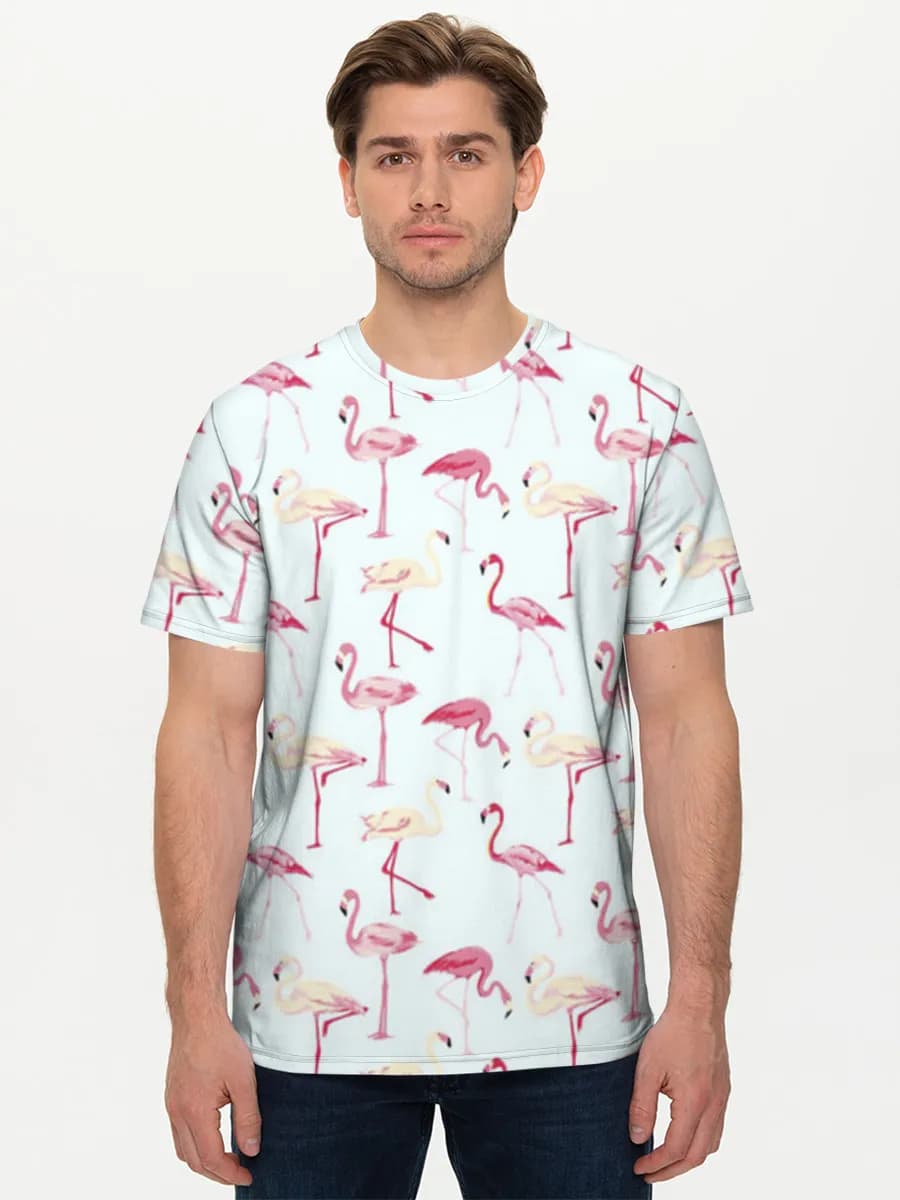 Men's basic cotton T-shirt