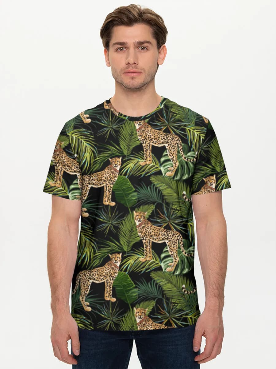 Men's basic cotton T-shirt
