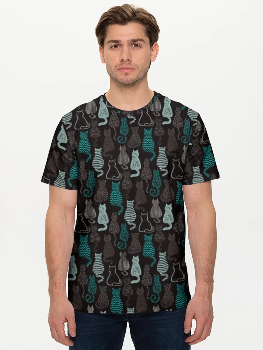 Men's basic cotton T-shirt