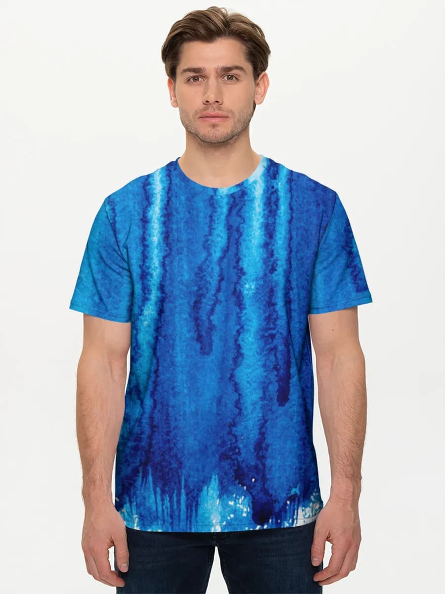 Men's basic cotton T-shirt