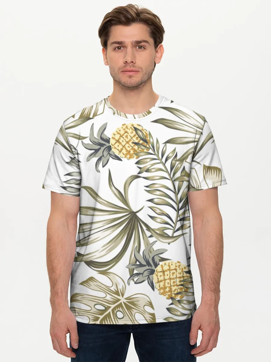 Men's basic cotton T-shirt