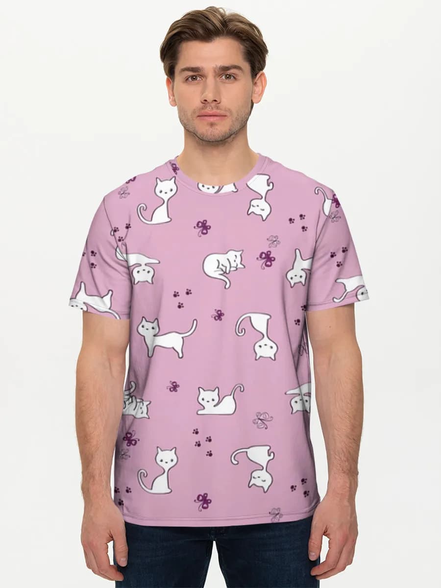Men's basic cotton T-shirt