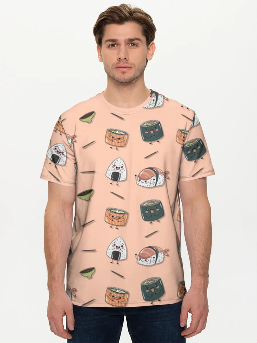 Men's basic cotton T-shirt