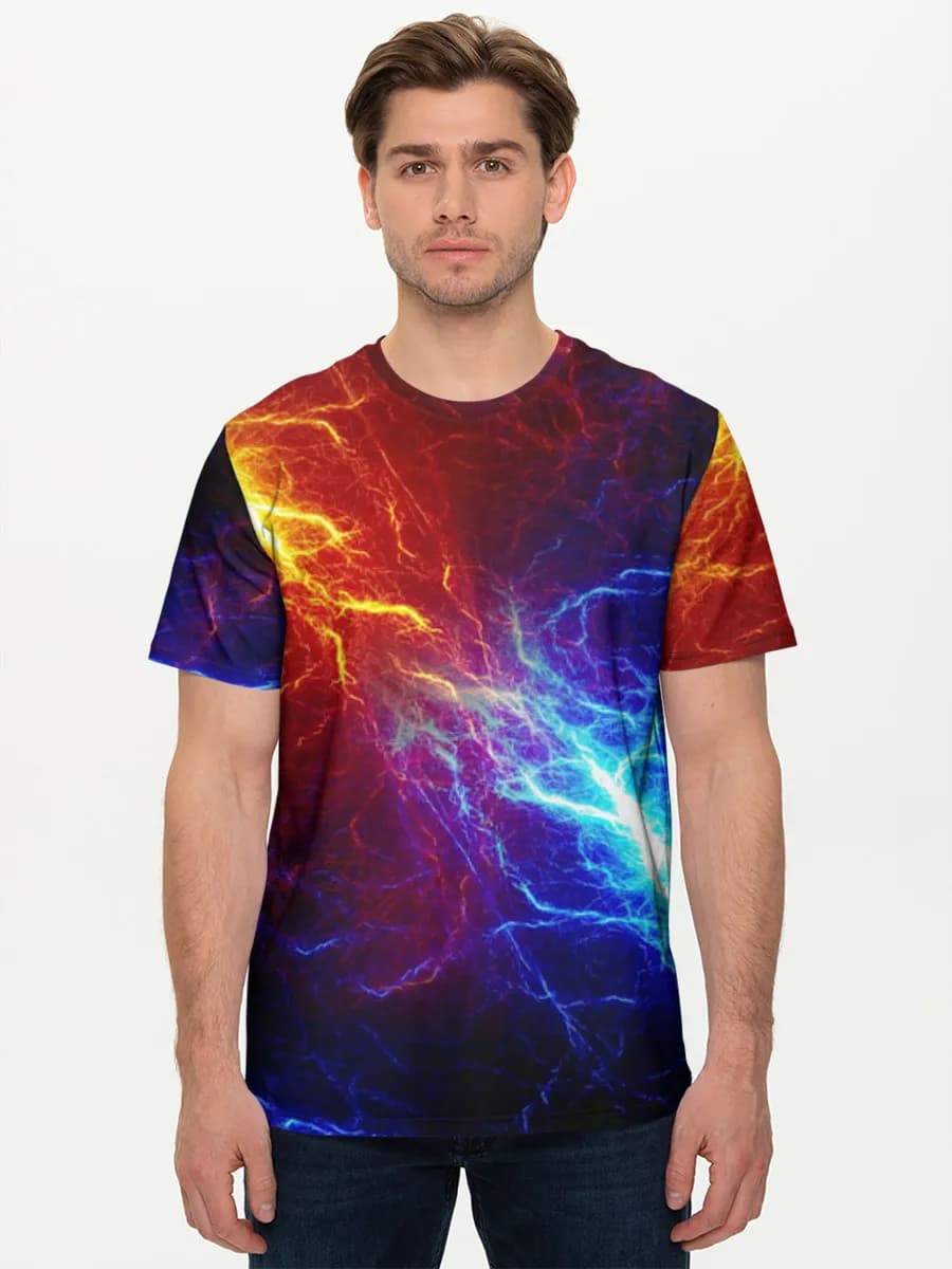 Men's basic cotton T-shirt