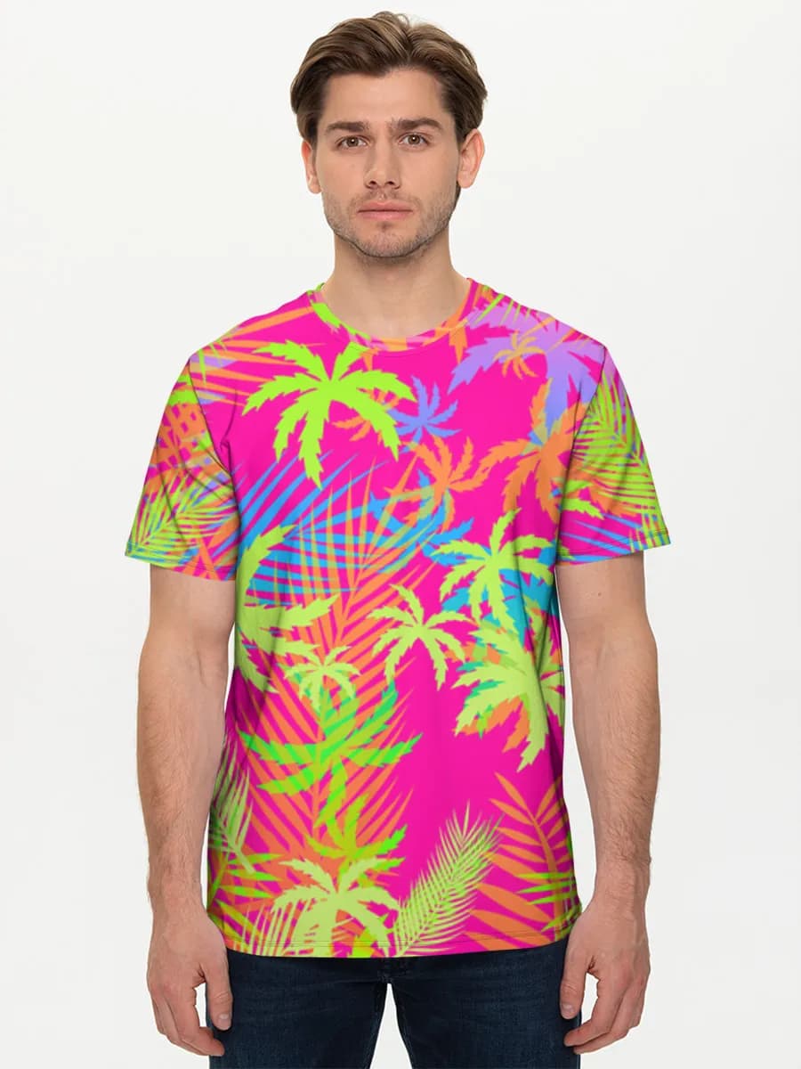 Men's basic cotton T-shirt