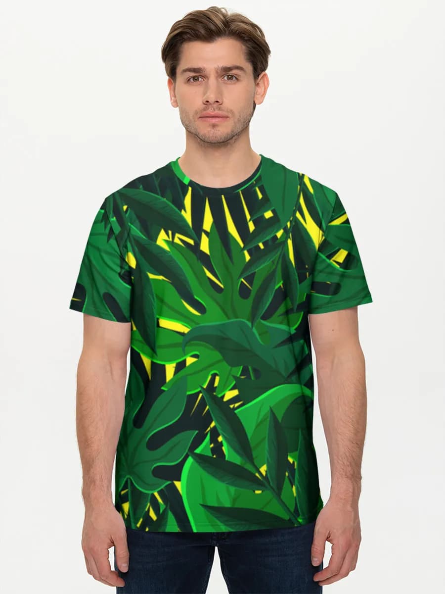 Men's basic cotton T-shirt