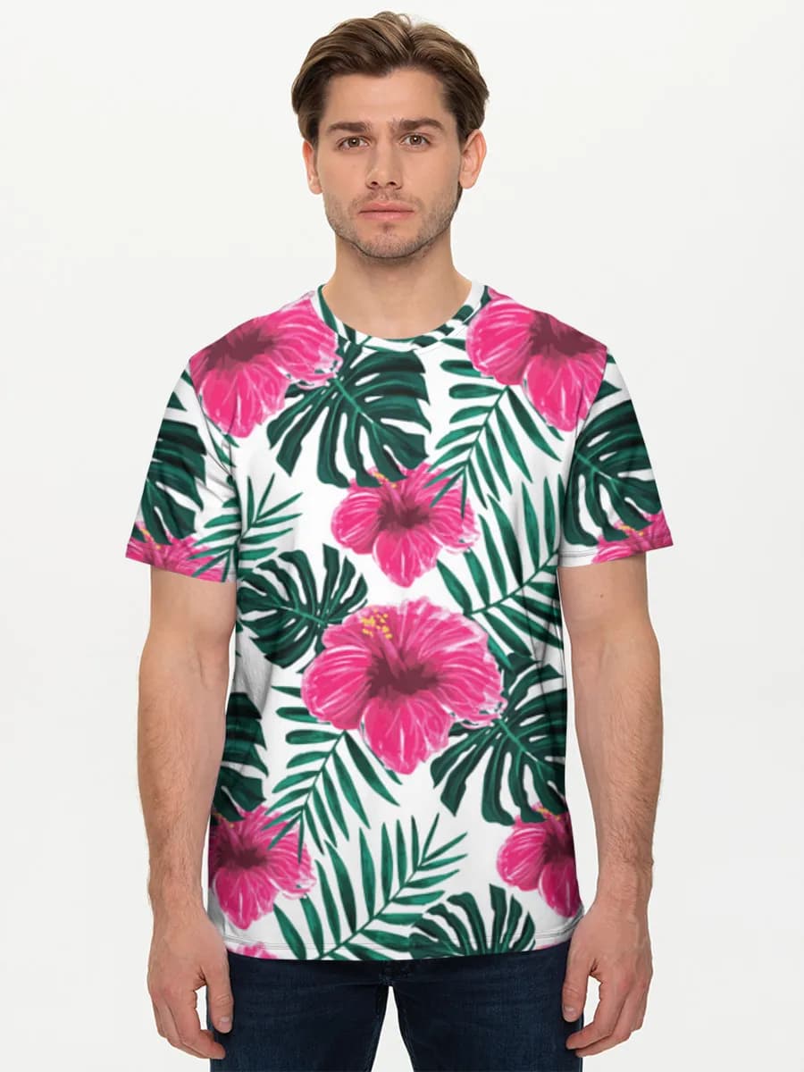 Men's basic cotton T-shirt
