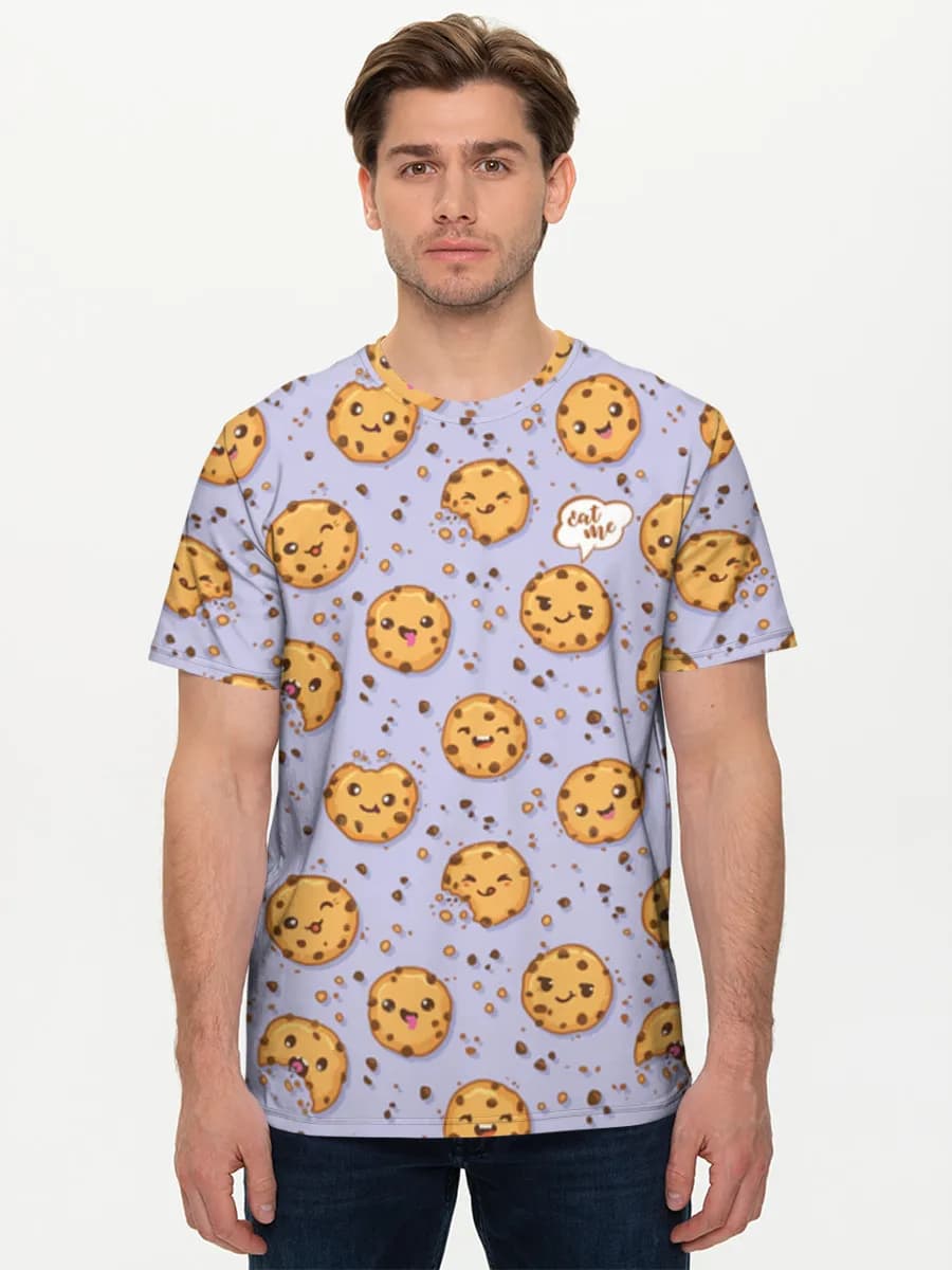 Men's basic cotton T-shirt