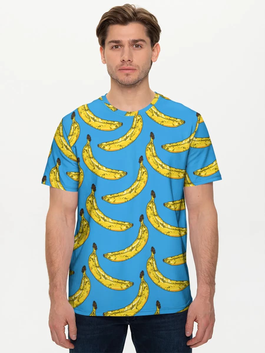 Men's basic cotton T-shirt