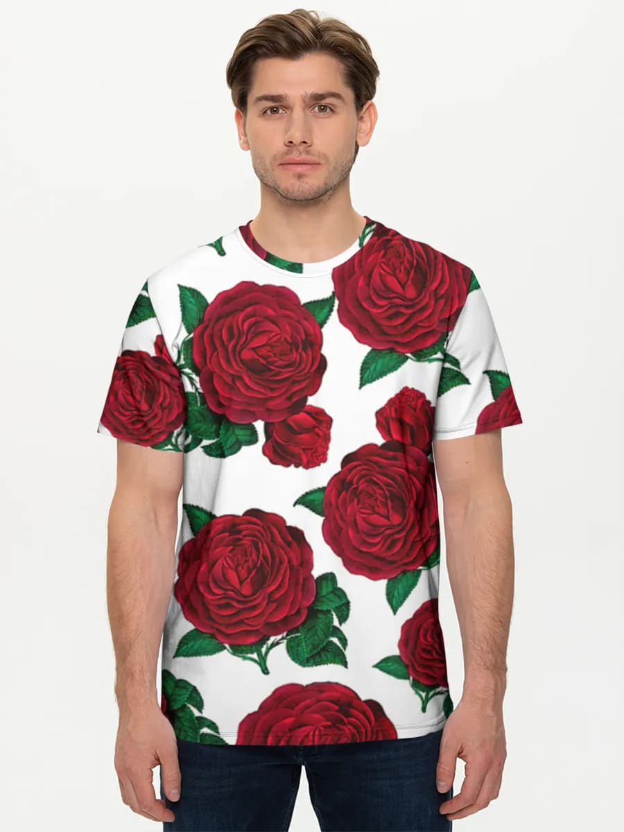Men's basic cotton T-shirt