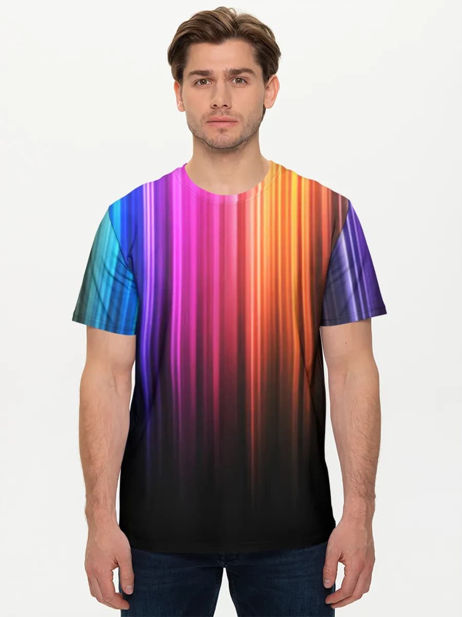 Men's basic cotton T-shirt
