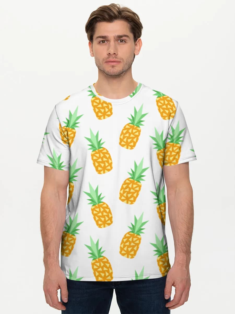 Men's basic cotton T-shirt