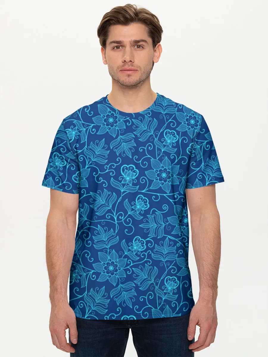 Men's basic cotton T-shirt