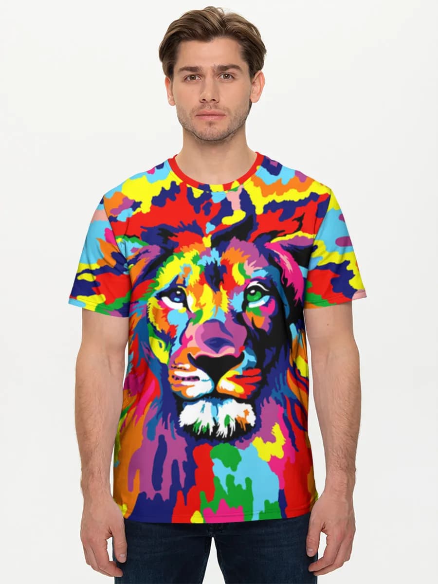Men's basic cotton T-shirt