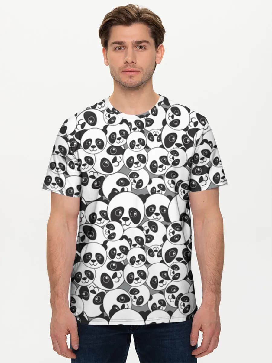 Men's basic cotton T-shirt