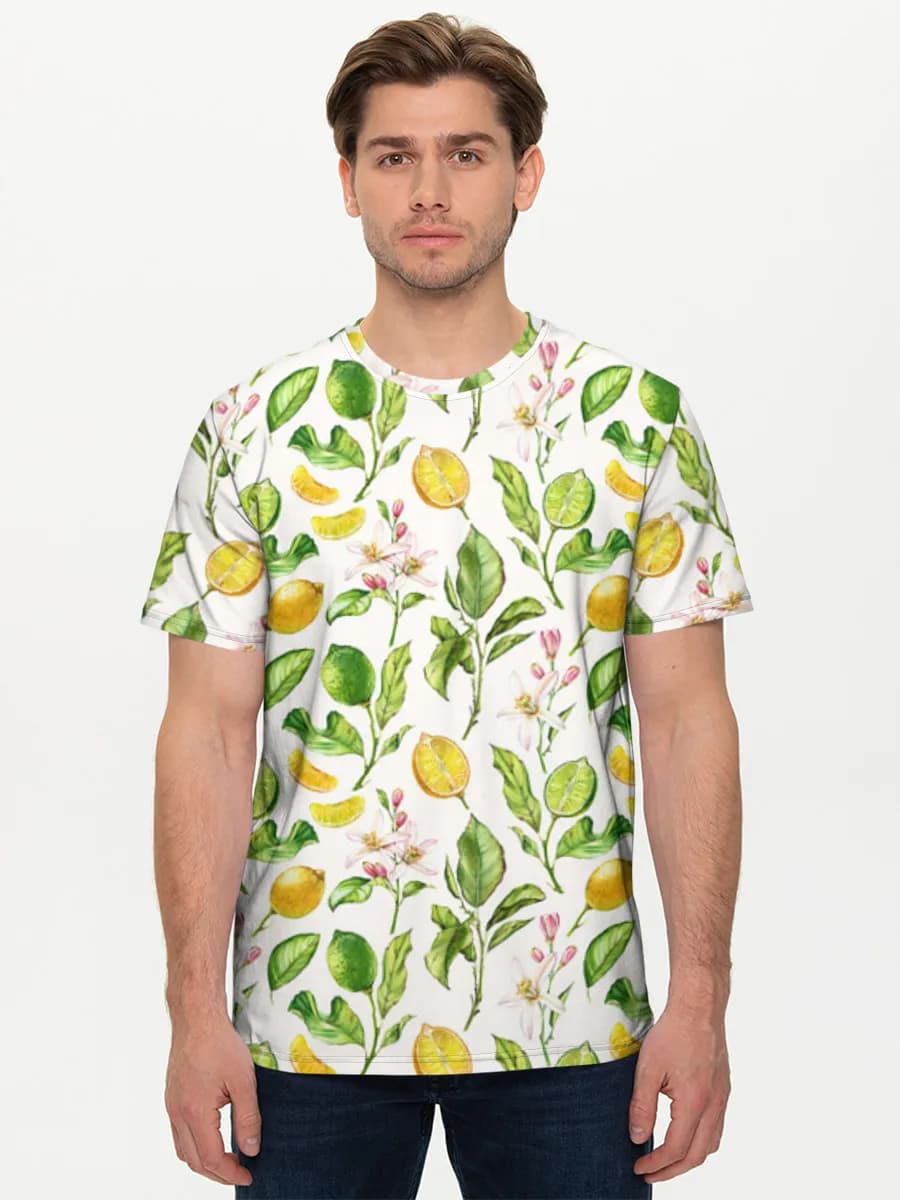 Watercolor Citrus Garden