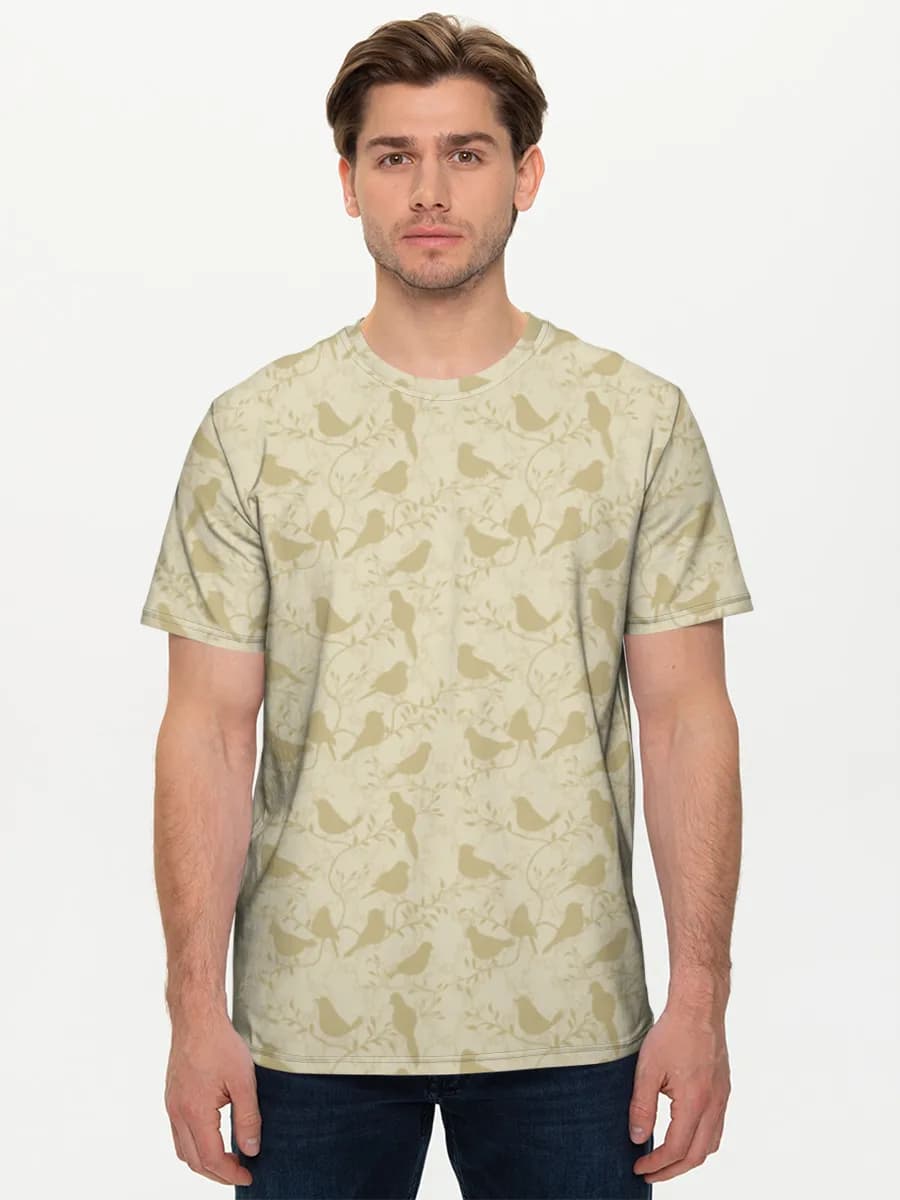 Men's basic cotton T-shirt
