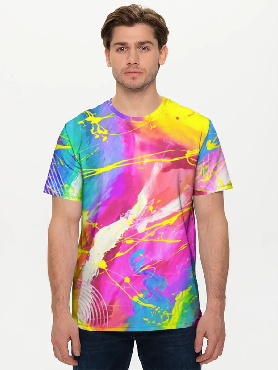 Men's basic cotton T-shirt