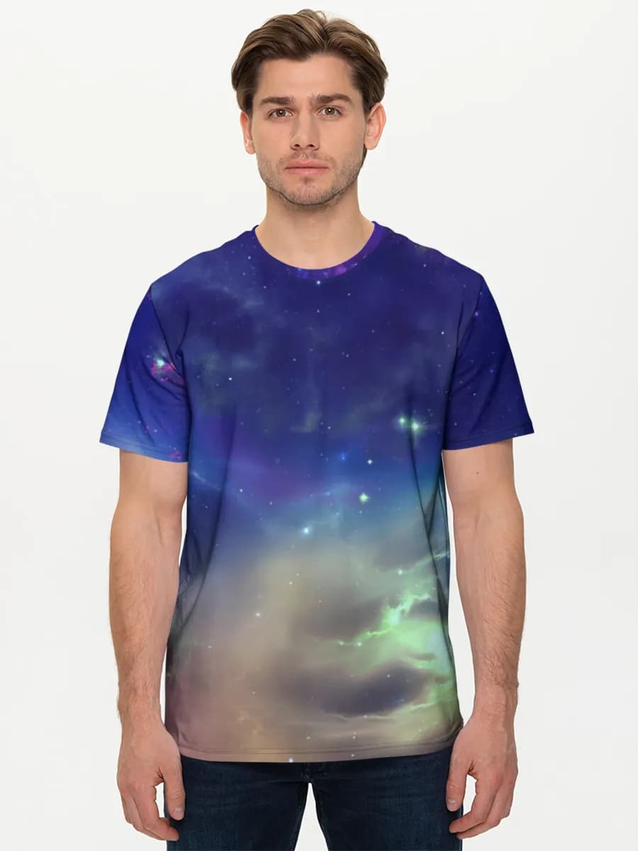 Men's basic cotton T-shirt