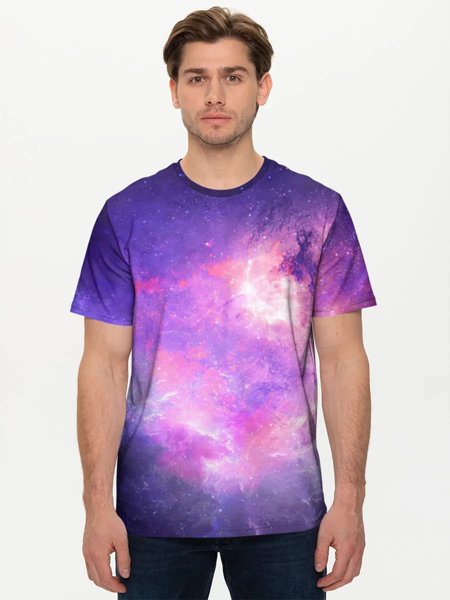 Violet Cosmic Nebula