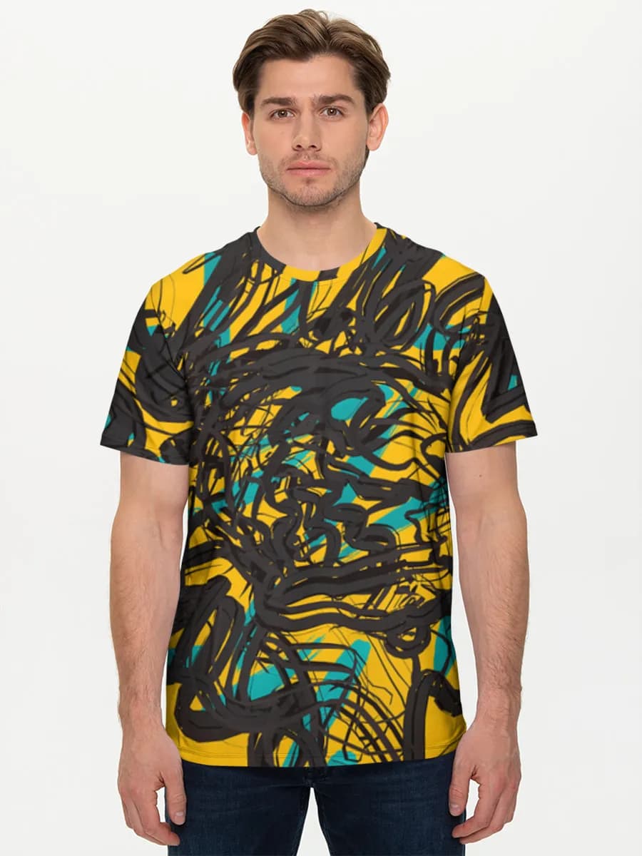 Men's basic cotton T-shirt