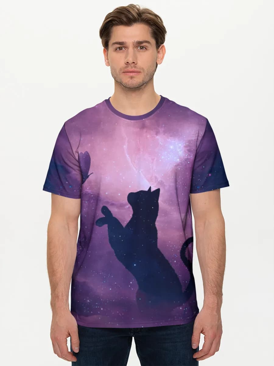 Men's basic cotton T-shirt