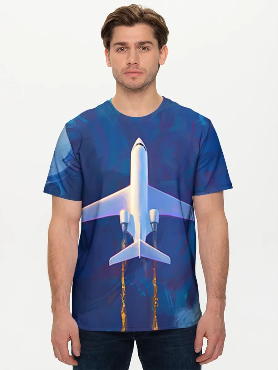 Men's basic cotton T-shirt