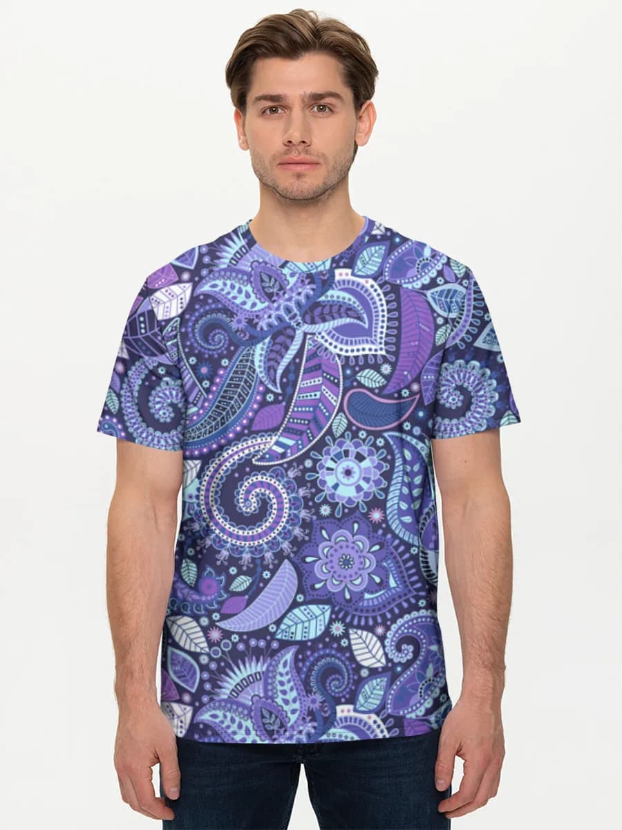 Men's basic cotton T-shirt