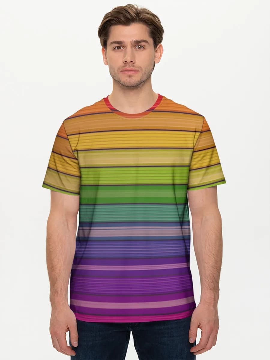 Men's basic cotton T-shirt