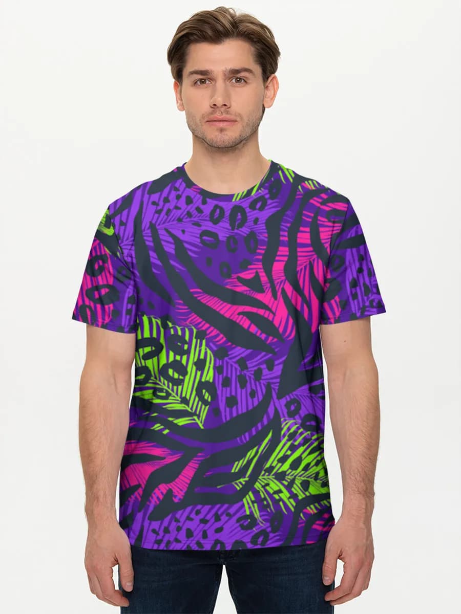 Men's basic cotton T-shirt