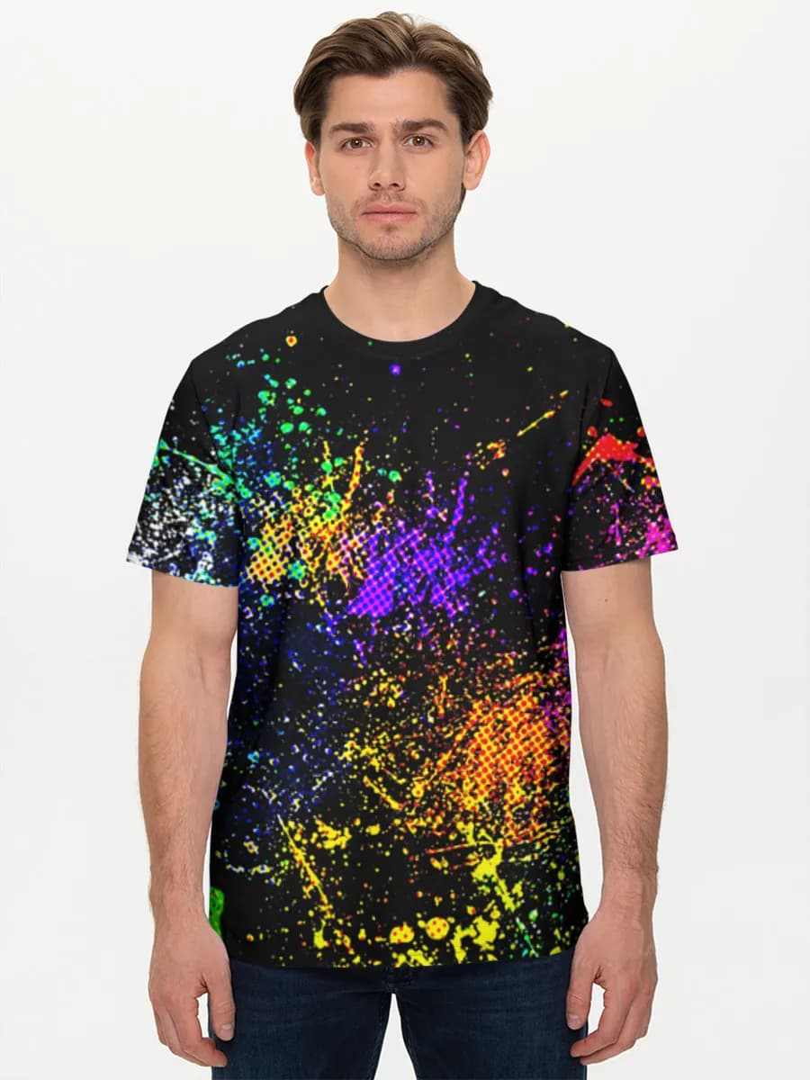 Men's basic cotton T-shirt