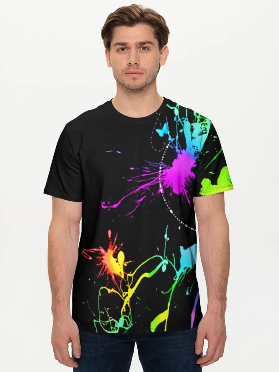 Men's basic cotton T-shirt