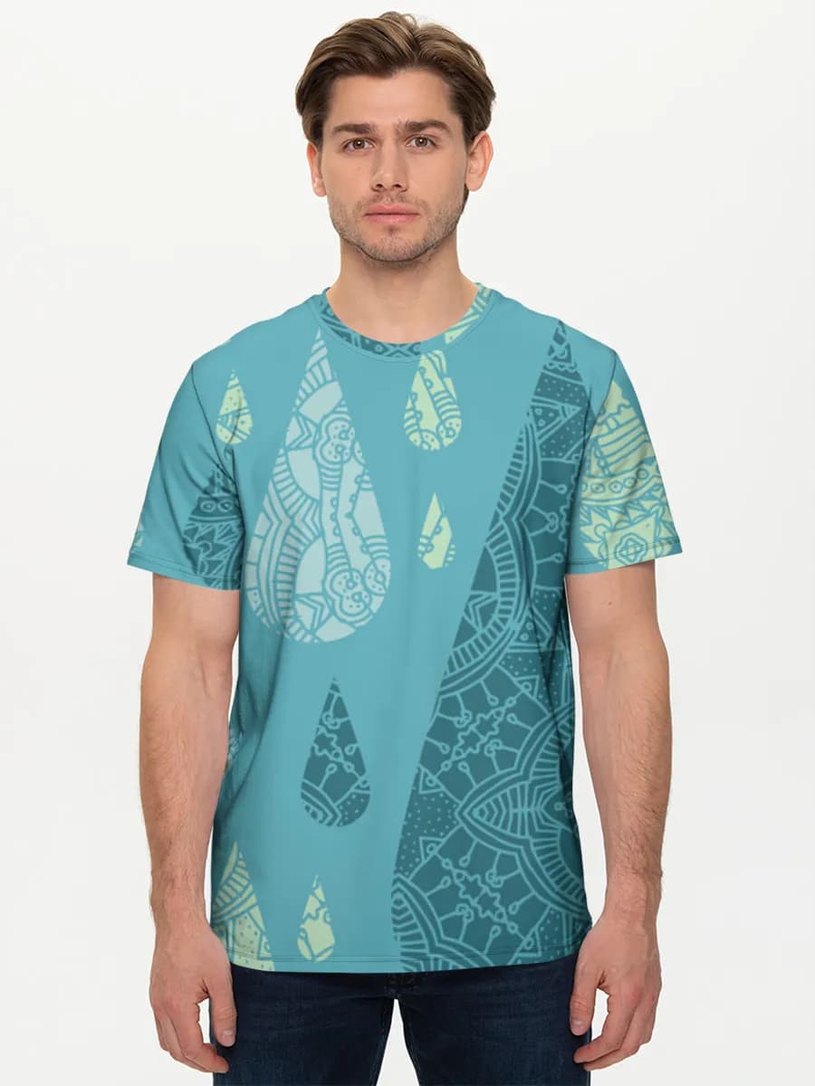 Men's basic cotton T-shirt