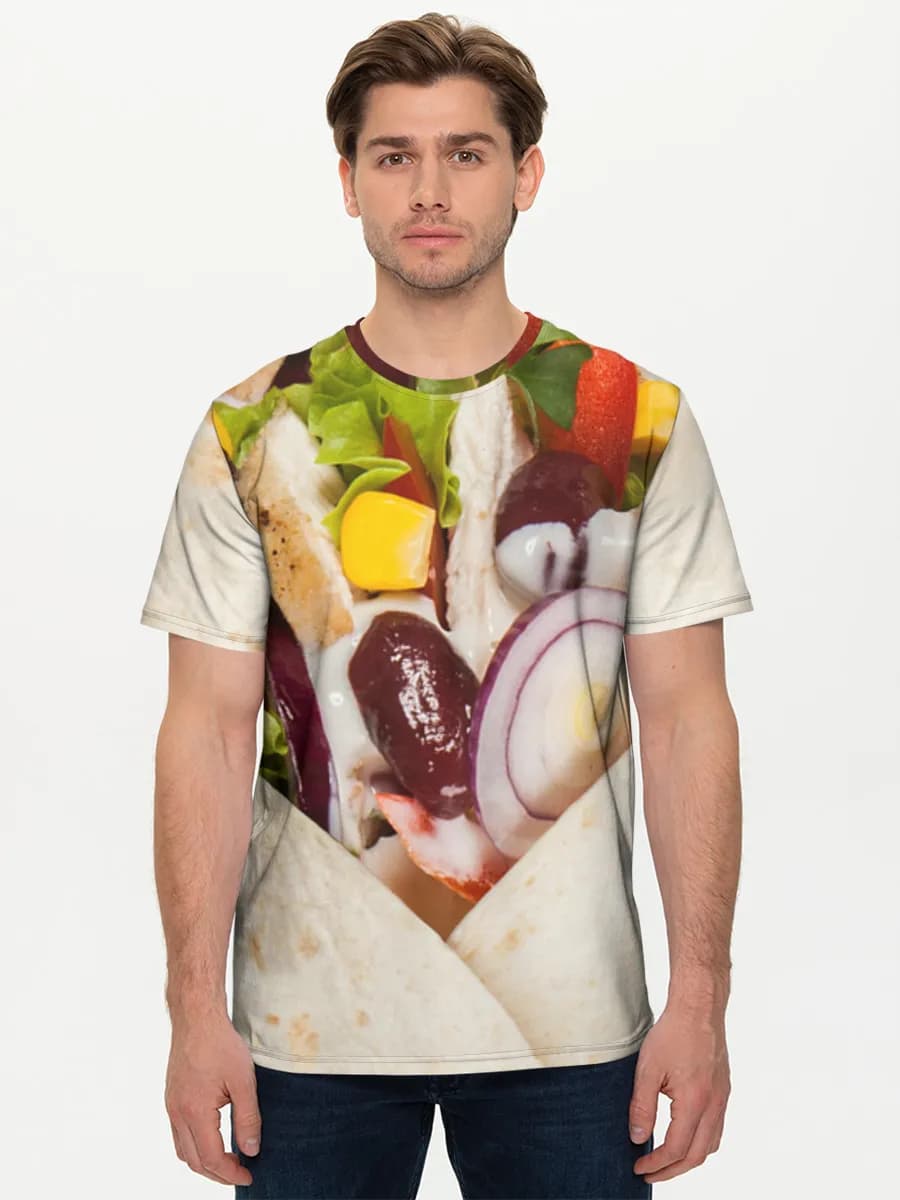 Men's basic cotton T-shirt