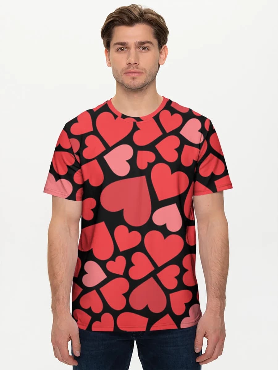 Men's basic cotton T-shirt