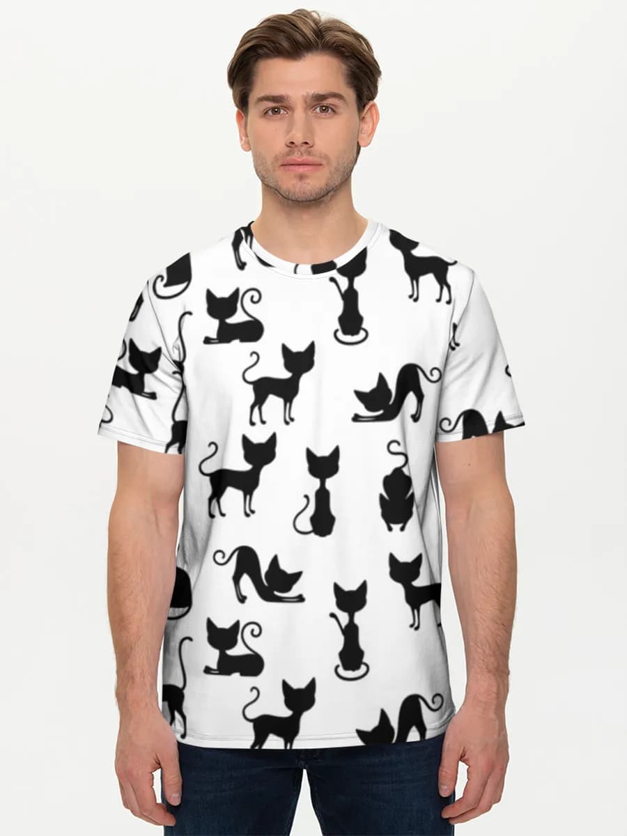 Men's basic cotton T-shirt