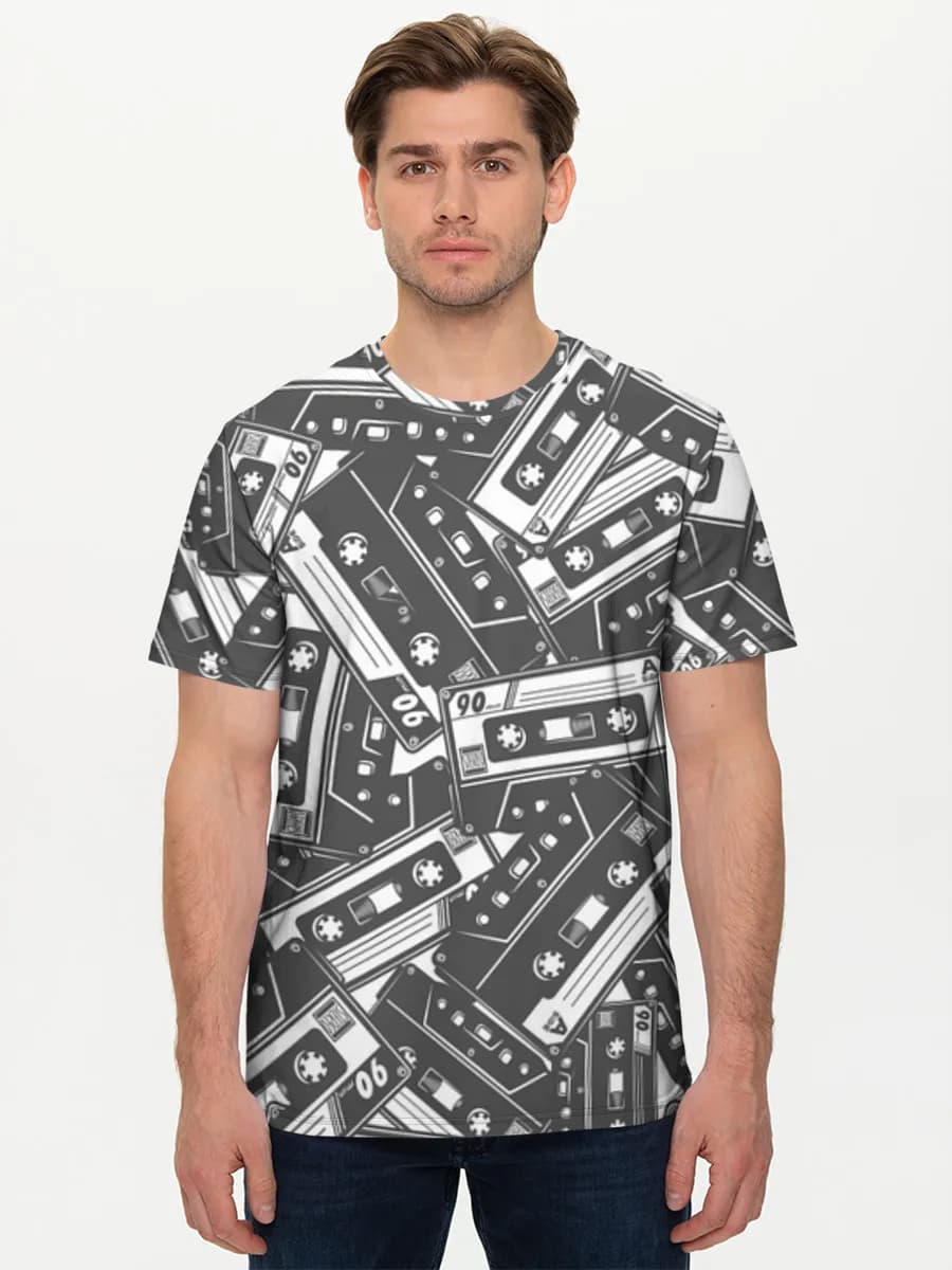 Men's basic cotton T-shirt