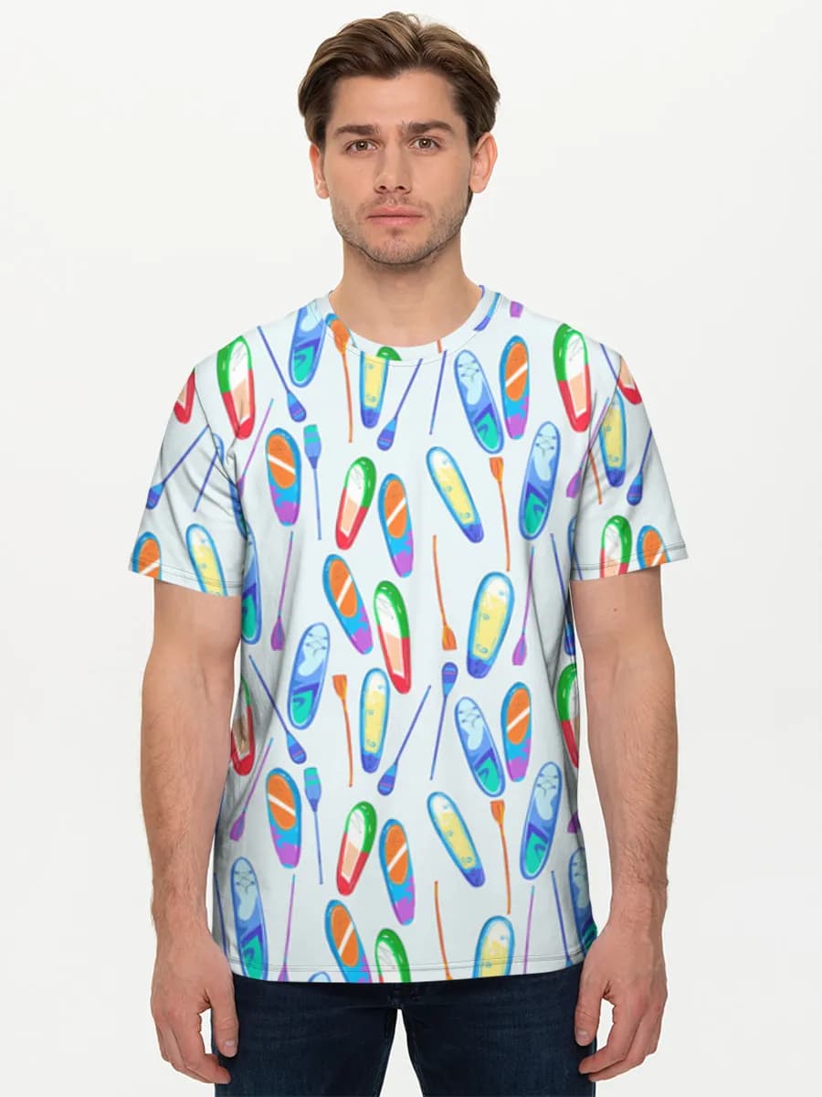 Men's basic cotton T-shirt