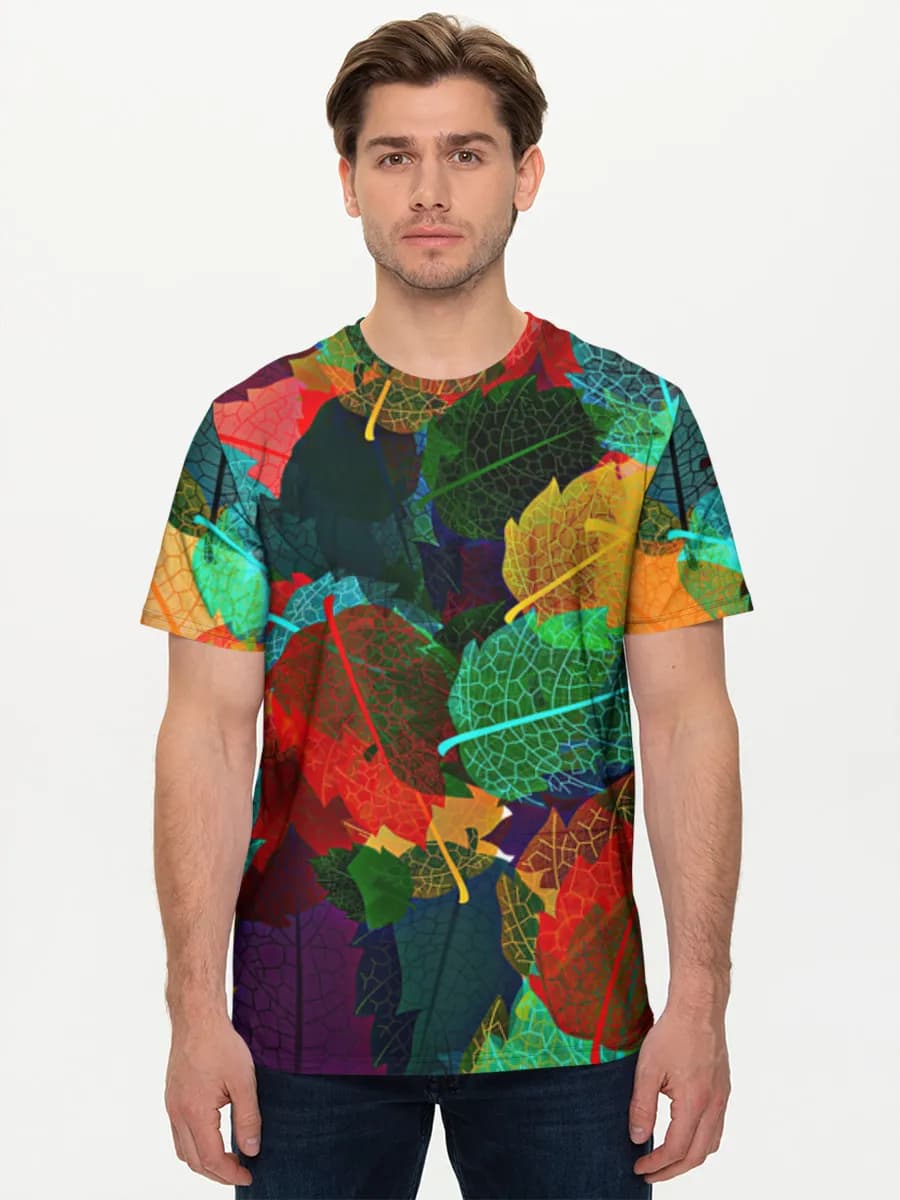 Men's basic cotton T-shirt