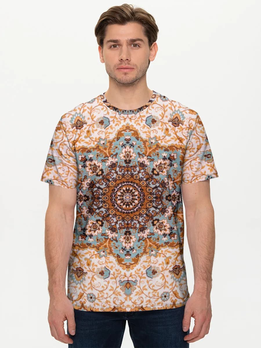 Men's basic cotton T-shirt