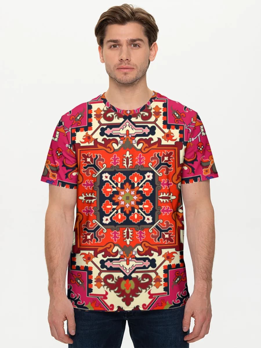 Men's basic cotton T-shirt
