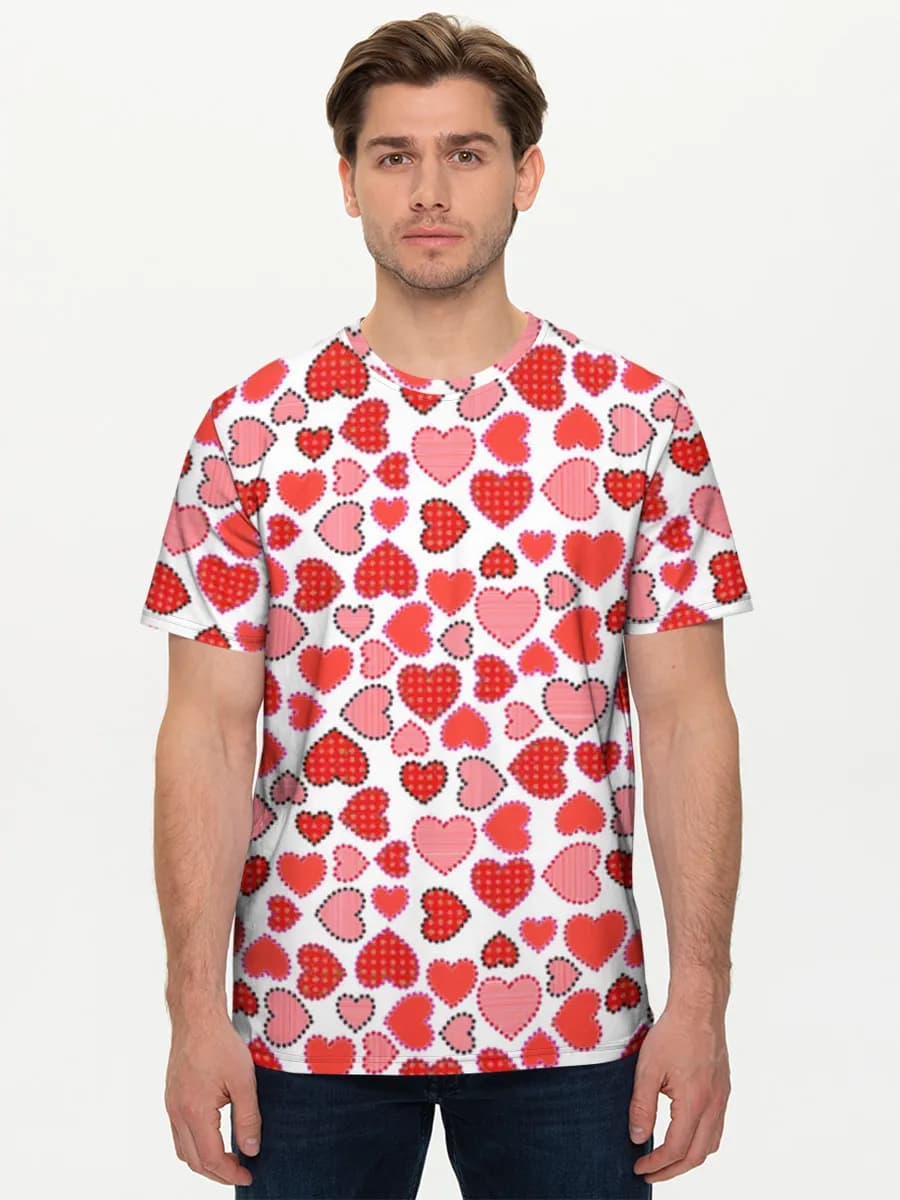 Men's basic cotton T-shirt