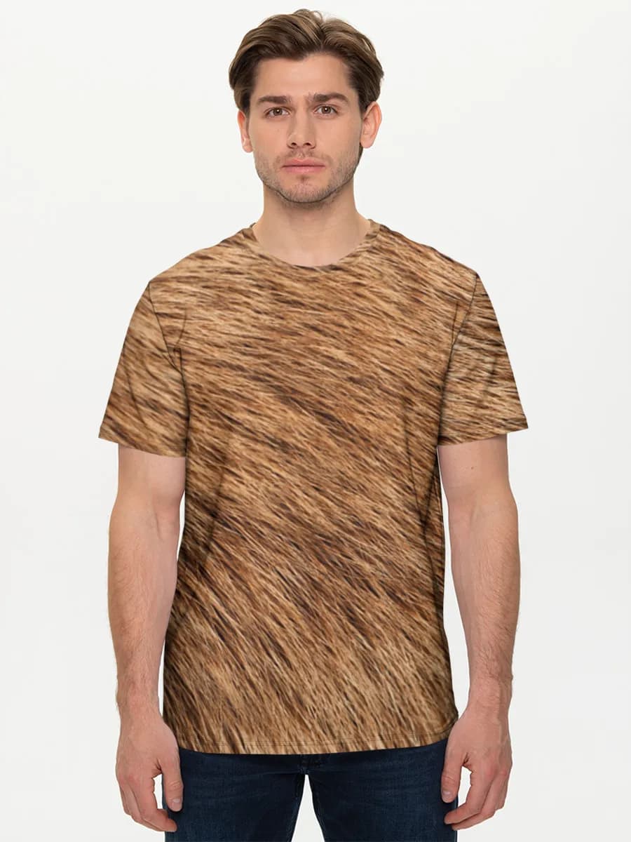 Men's basic cotton T-shirt